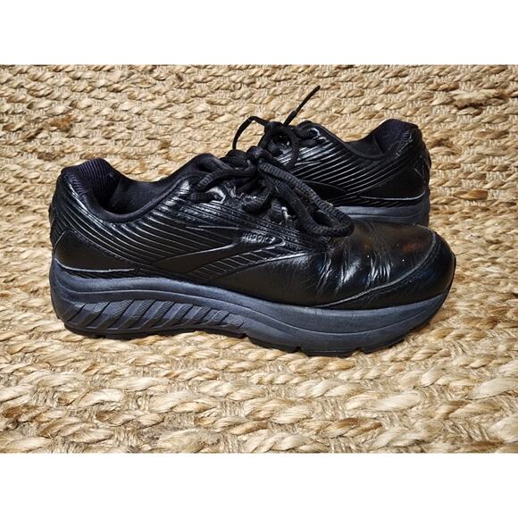 Brooks Addiction Walker 2 Walking Shoes Black/Black US Women's 6 Comfort - Picture 3 of 12